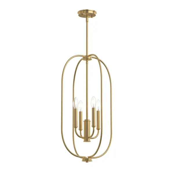 Elegant Transitional Pendant with Versatile Brushed Nickel Finish - Image 3
