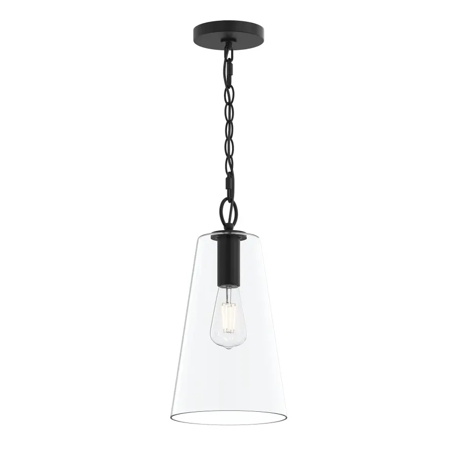 Jheni Brushed Nickel Pendant - Image 1