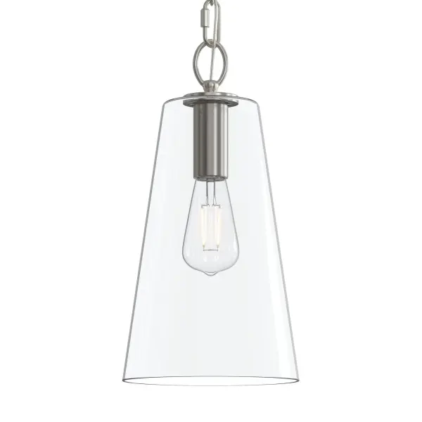 Jheni Brushed Nickel Pendant - Image 13