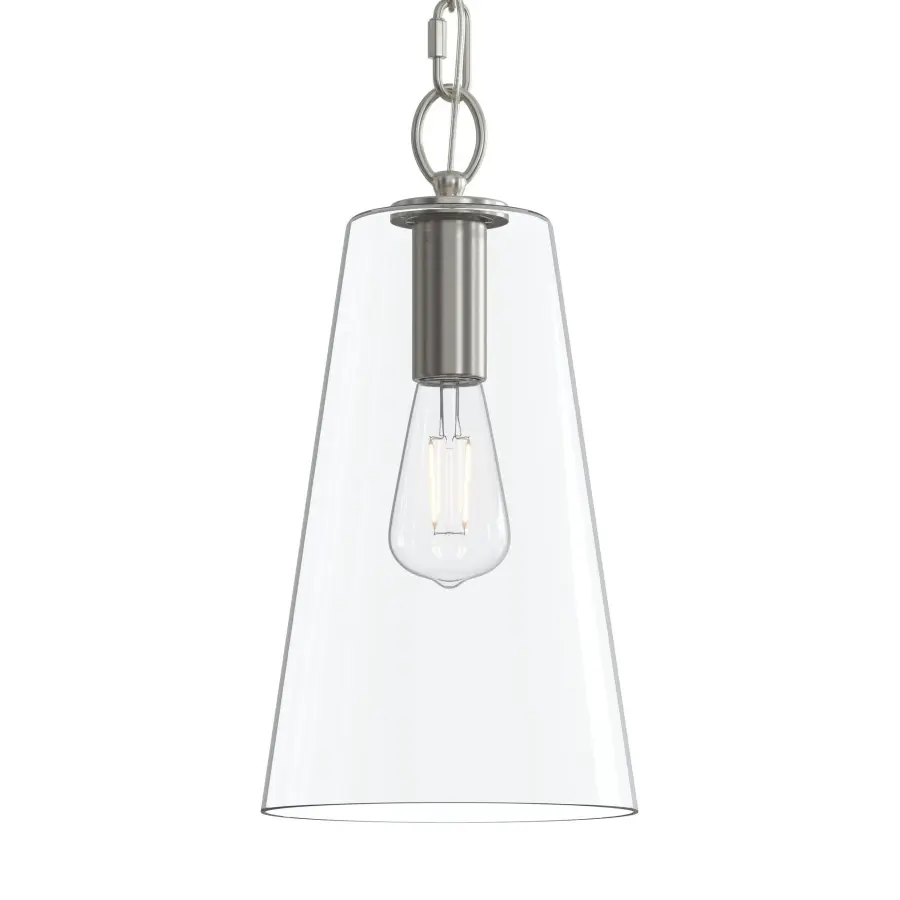 Jheni Brushed Nickel Pendant - Image 13
