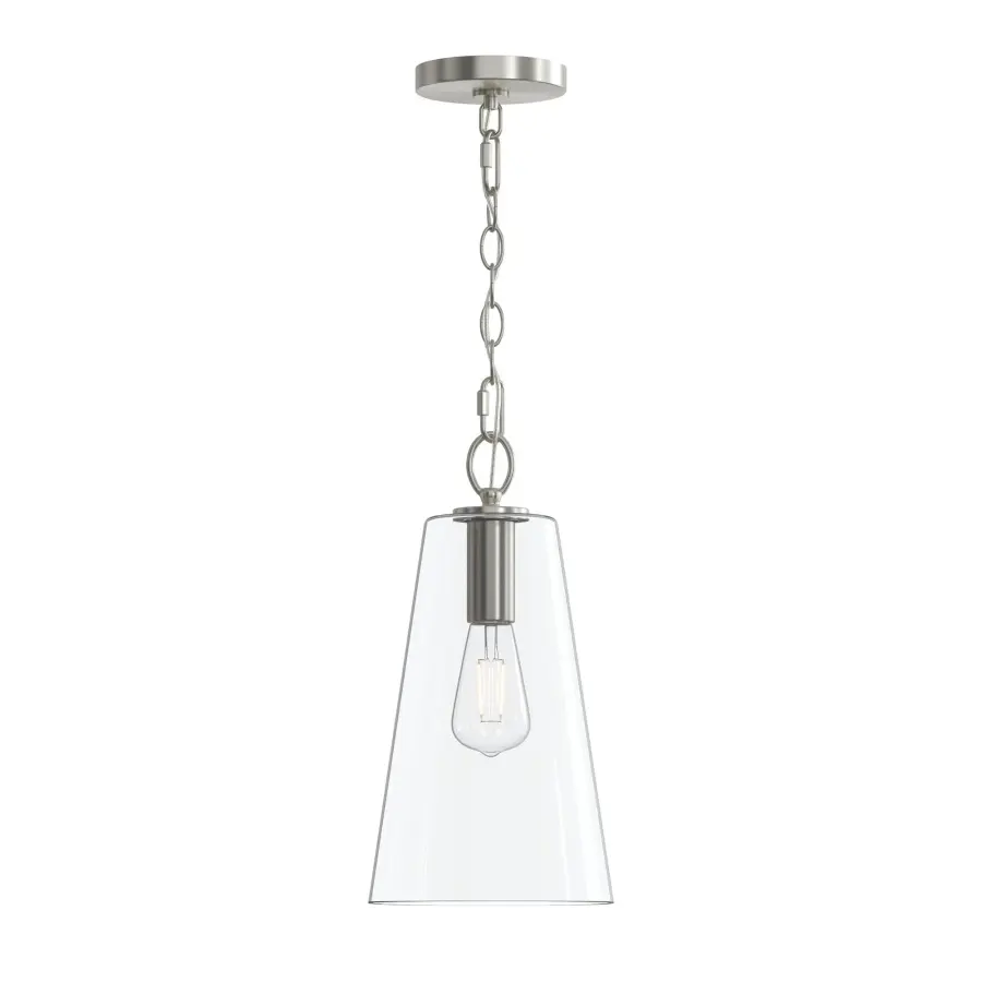 Jheni Brushed Nickel Pendant - Image 14