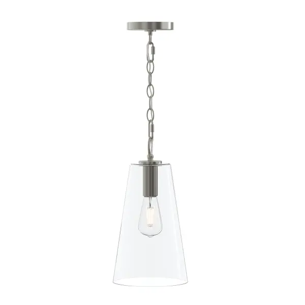 Jheni Brushed Nickel Pendant - Image 16