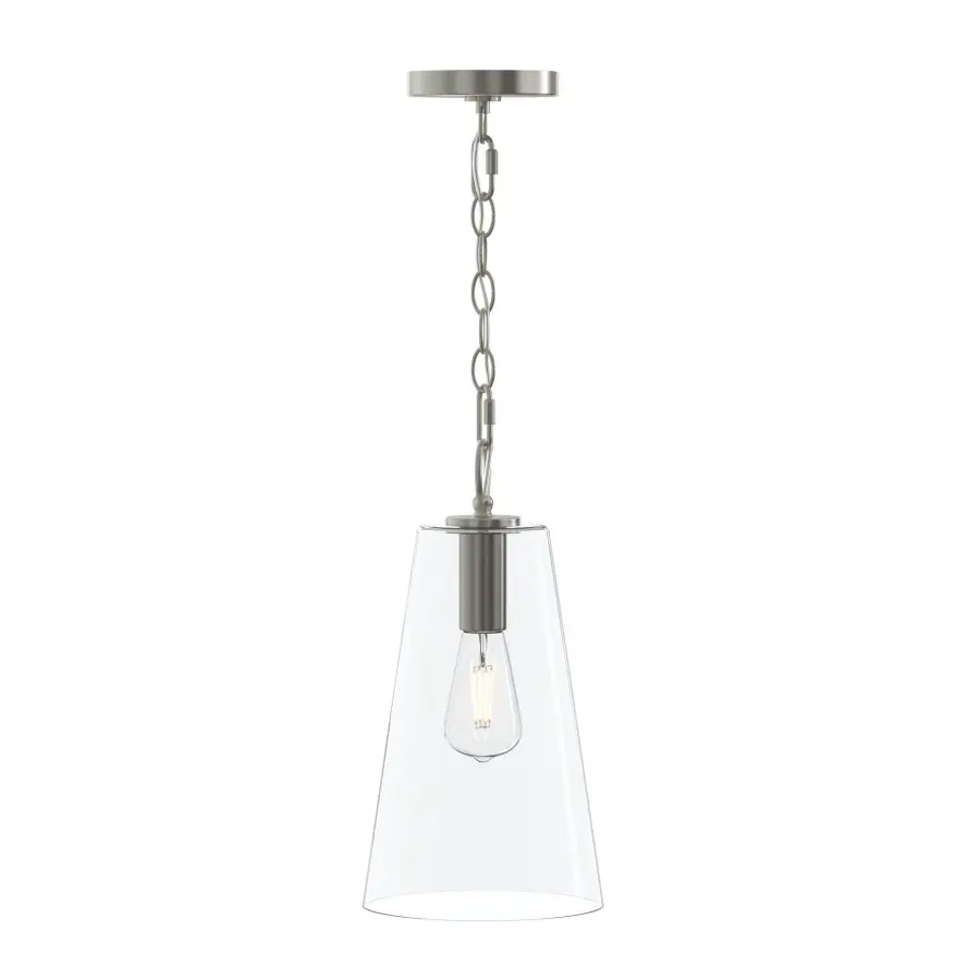 Jheni Brushed Nickel Pendant - Image 16
