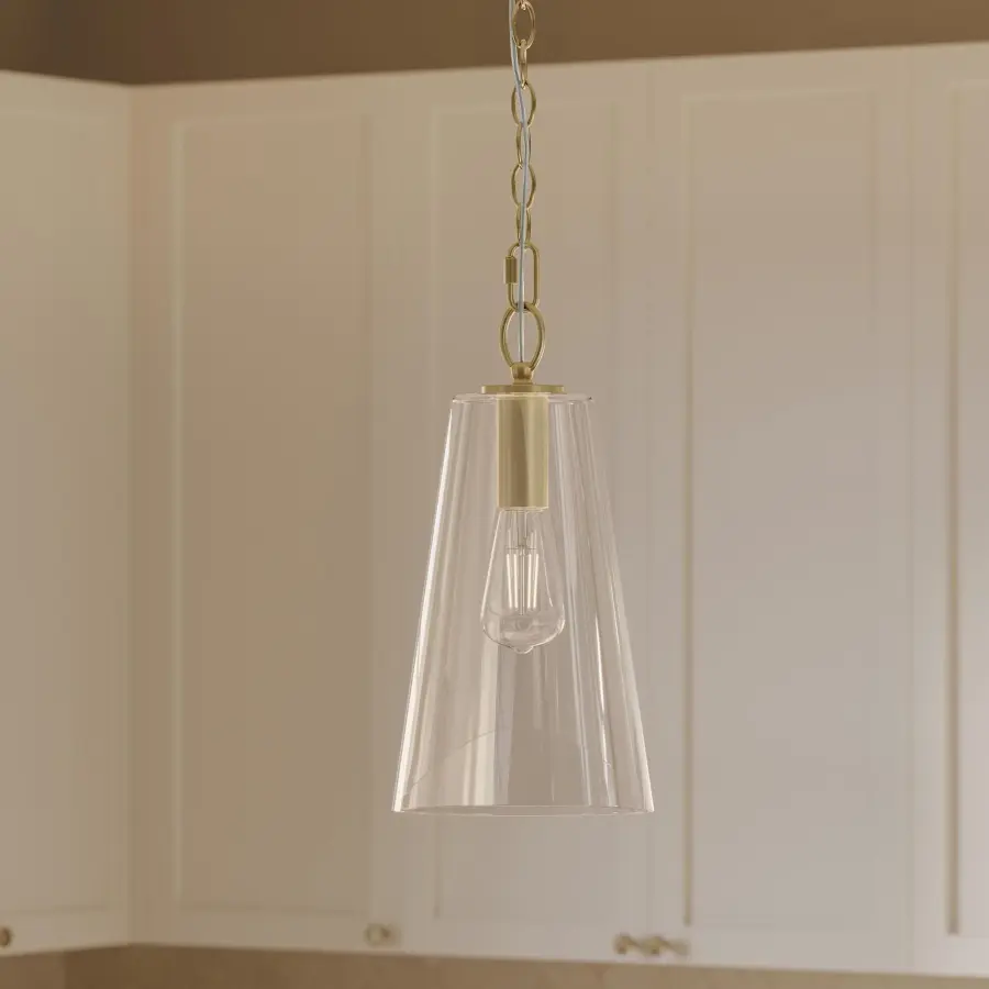 Jheni Brushed Nickel Pendant - Image 18