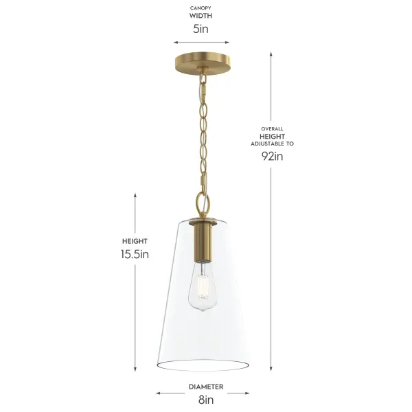 Jheni Brushed Nickel Pendant - Image 19