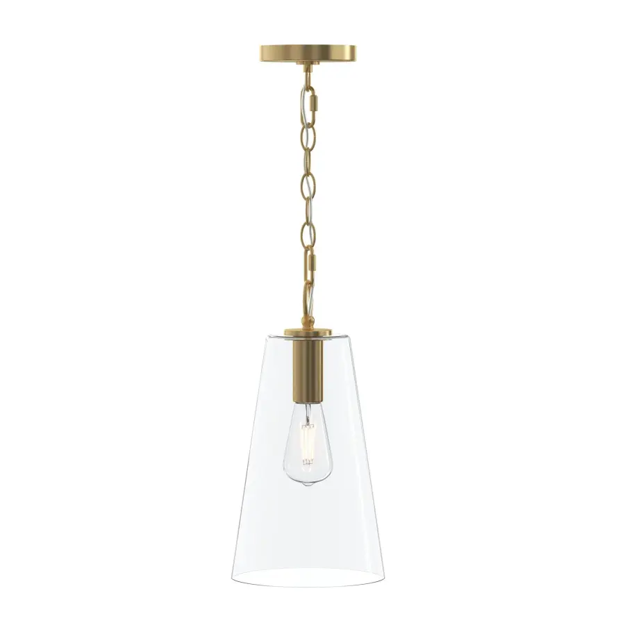 Jheni Brushed Nickel Pendant - Image 24