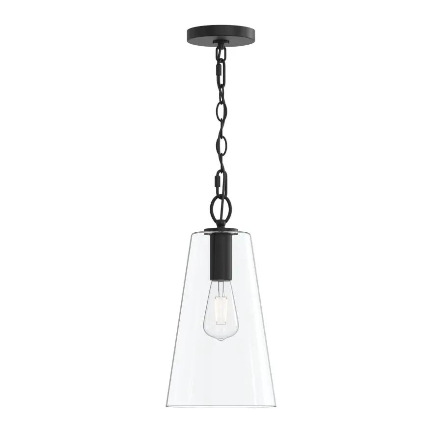 Jheni Brushed Nickel Pendant - Image 6