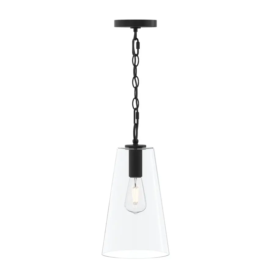 Jheni Brushed Nickel Pendant - Image 8
