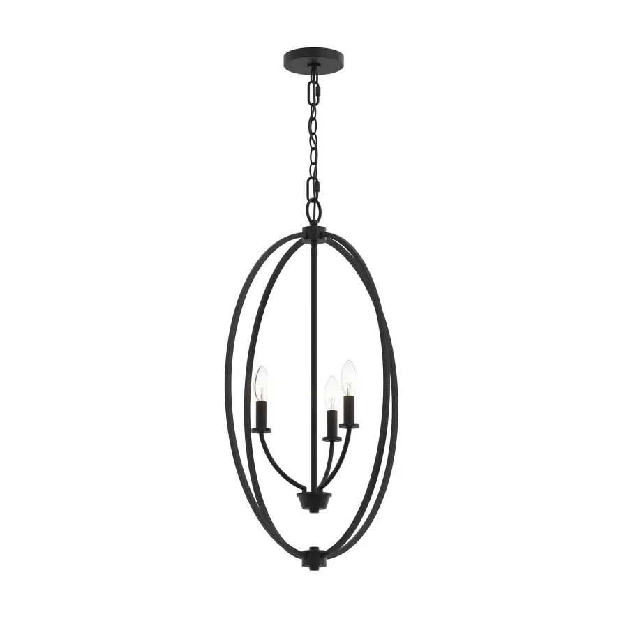 Jheni Brushed Nickel Pendant - Image 1