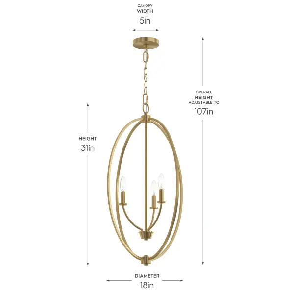 Jheni Brushed Nickel Pendant - Image 14