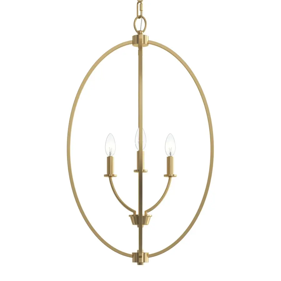 Jheni Brushed Nickel Pendant - Image 16