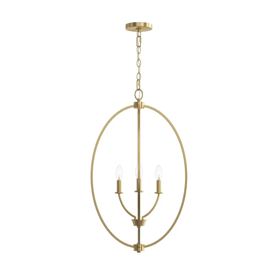 Jheni Brushed Nickel Pendant - Image 18