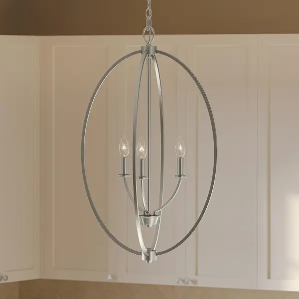 Jheni Brushed Nickel Pendant - Image 21