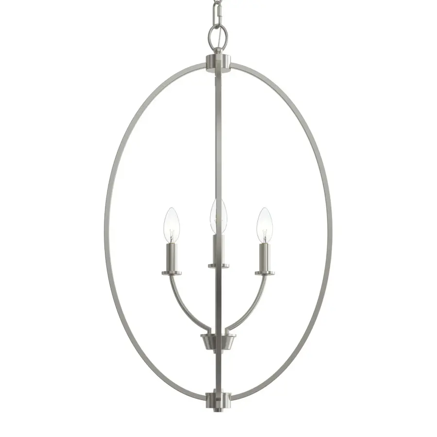 Jheni Brushed Nickel Pendant - Image 25