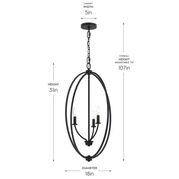 Jheni Brushed Nickel Pendant - Image 5