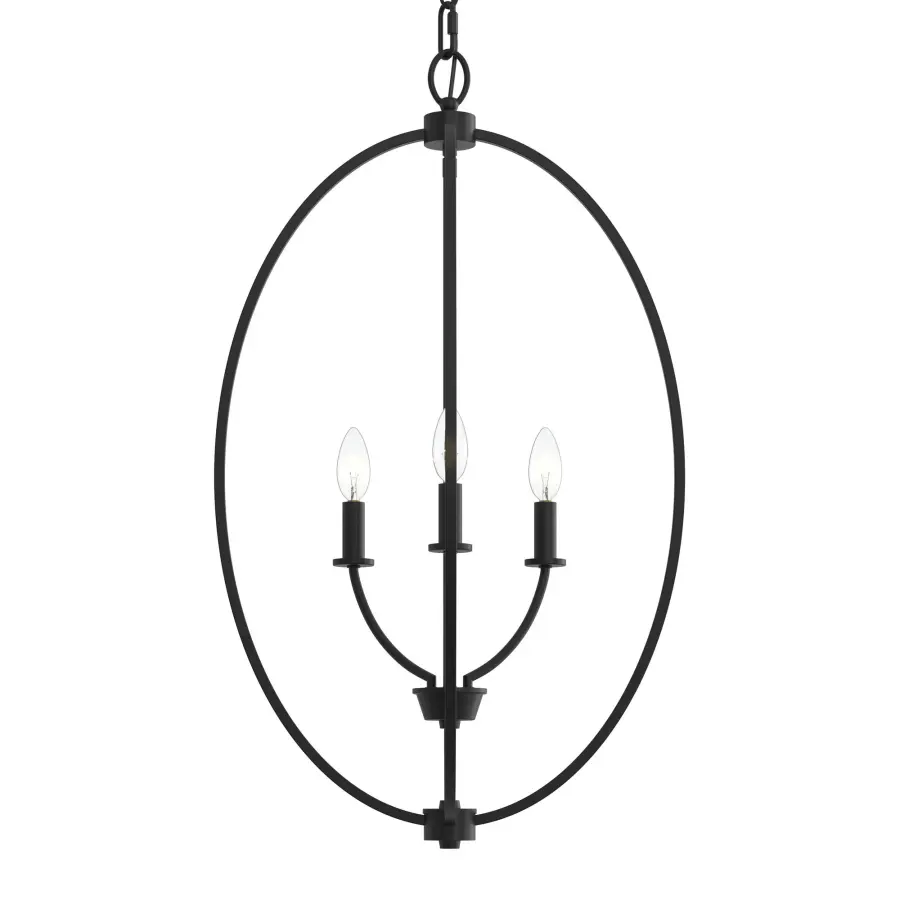 Jheni Brushed Nickel Pendant - Image 7