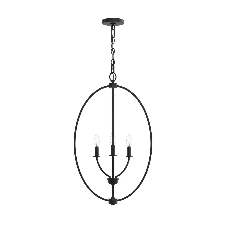 Jheni Brushed Nickel Pendant - Image 9
