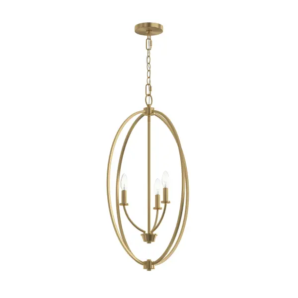 Jheni Brushed Nickel Pendant - Image 10