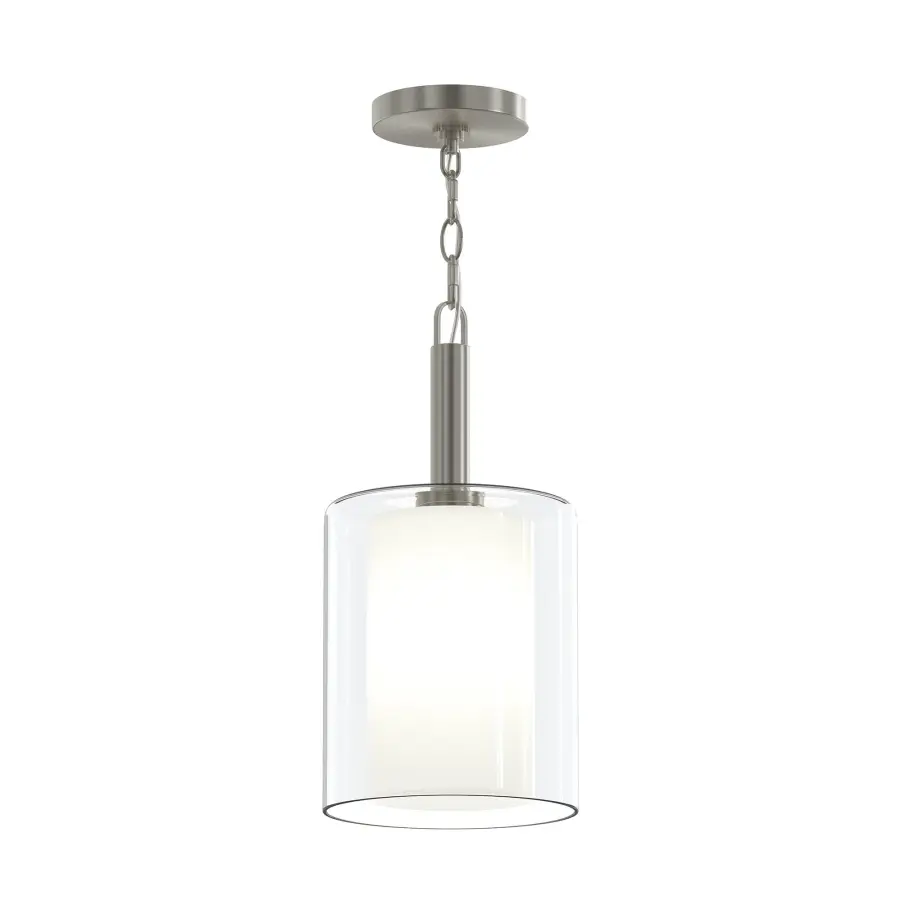 Versatile Brushed Nickel Pendant for Modern Transitional Spaces - Image 3