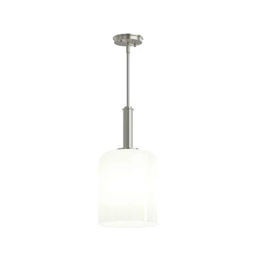 Versatile Transitional Pendant with Clean Brushed Nickel Finish - Image 3