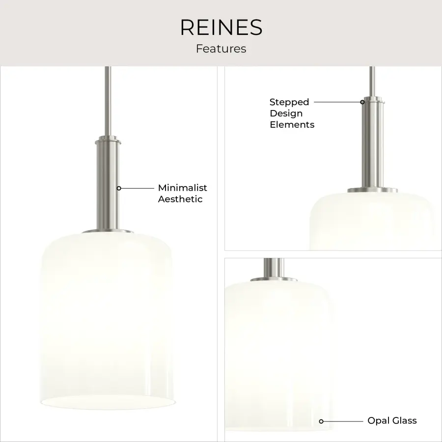 Reines Matte Black Pendant - Image 24