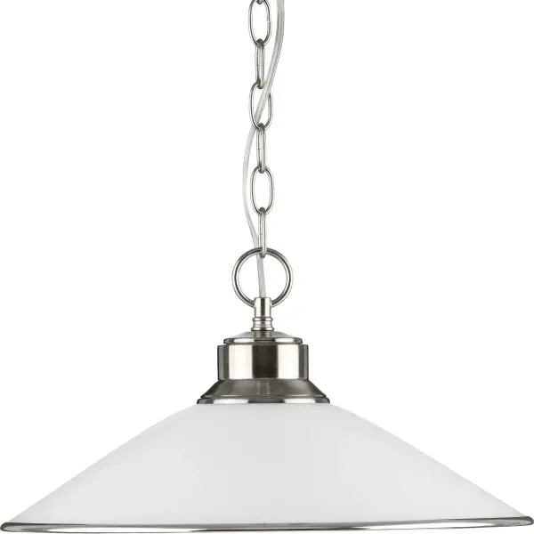 Opal Glass One-Light Pendant Light