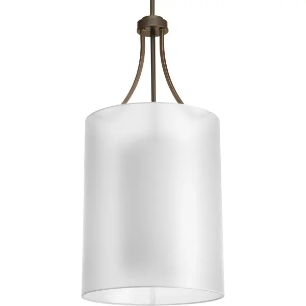 Invite Collection Two-Light Foyer Drum Pendant - Image 1