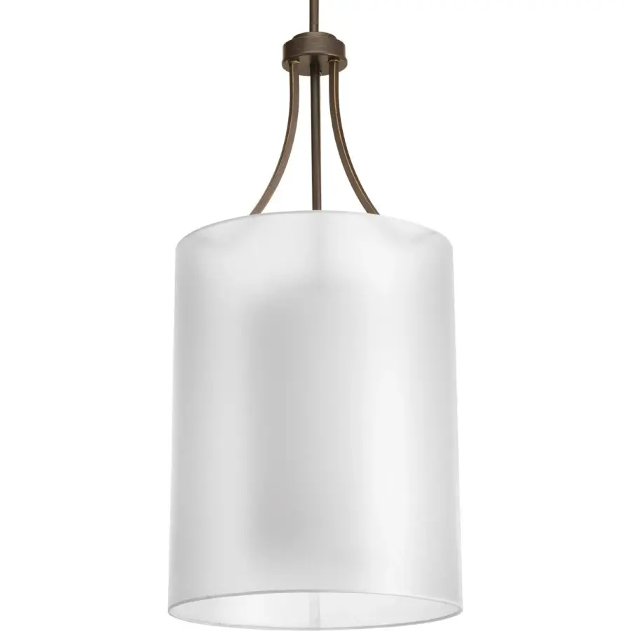 Invite Collection Two-Light Foyer Drum Pendant - Image 1