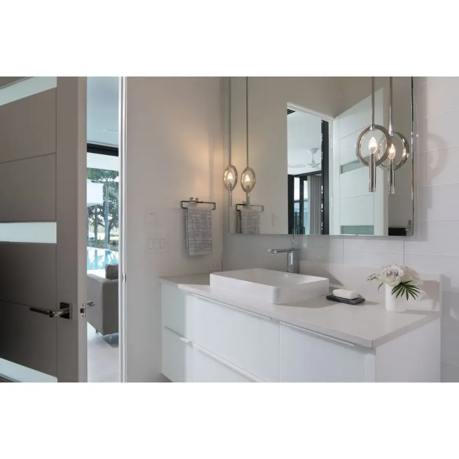 Elegant Mini-Pendant with Polished Nickel Finish - Image 2