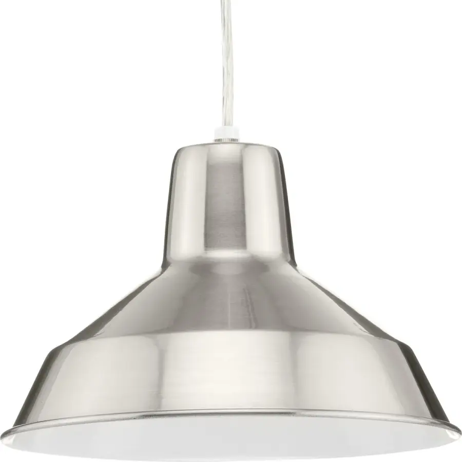 Metal Shade One-Light Pendant