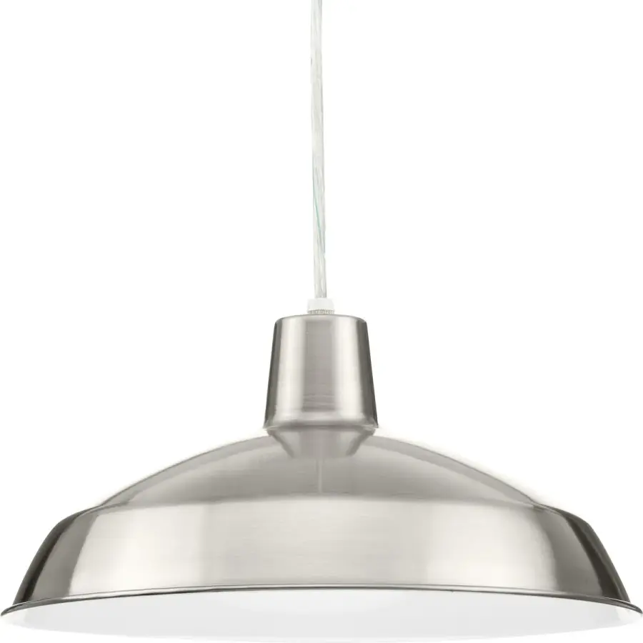 Metal Shade Collection One-Light Pendant - Image 1
