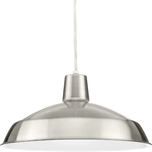Metal Shade Collection One-Light Pendant - Image 1
