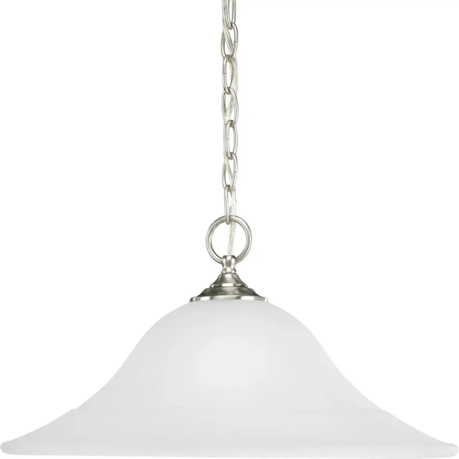 Trinity Collection One-Light Etched Glass Pendant Light - Image 2