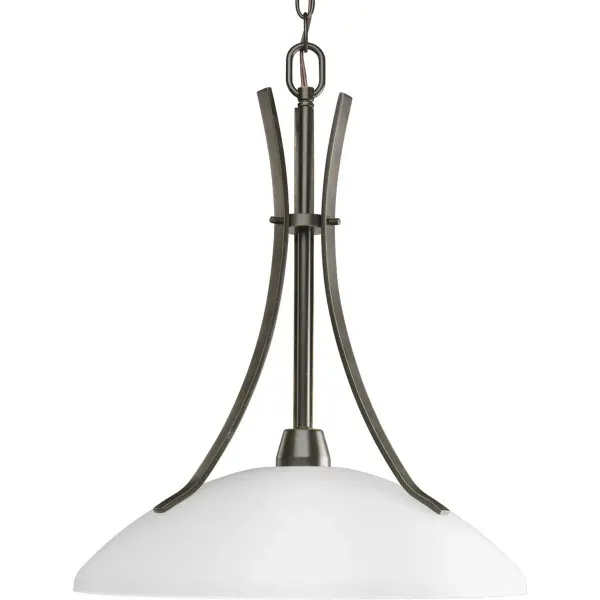 Wisten One-Light Etched Glass Pendant - Image 1