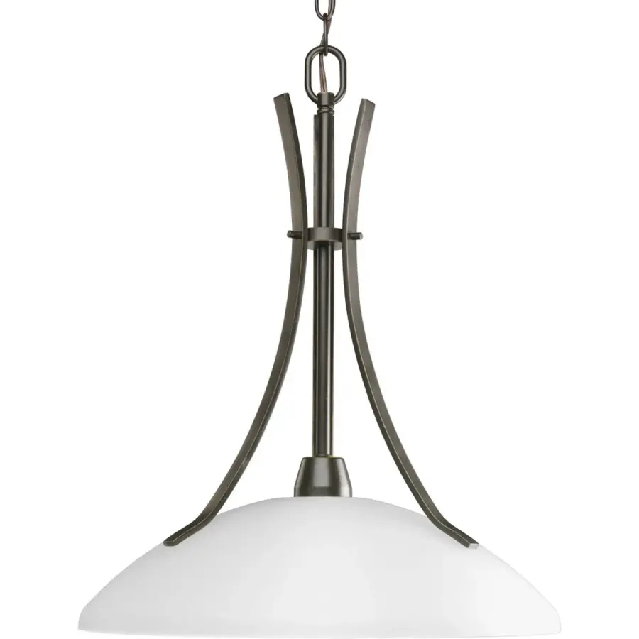 Wisten One-Light Etched Glass Pendant - Image 1
