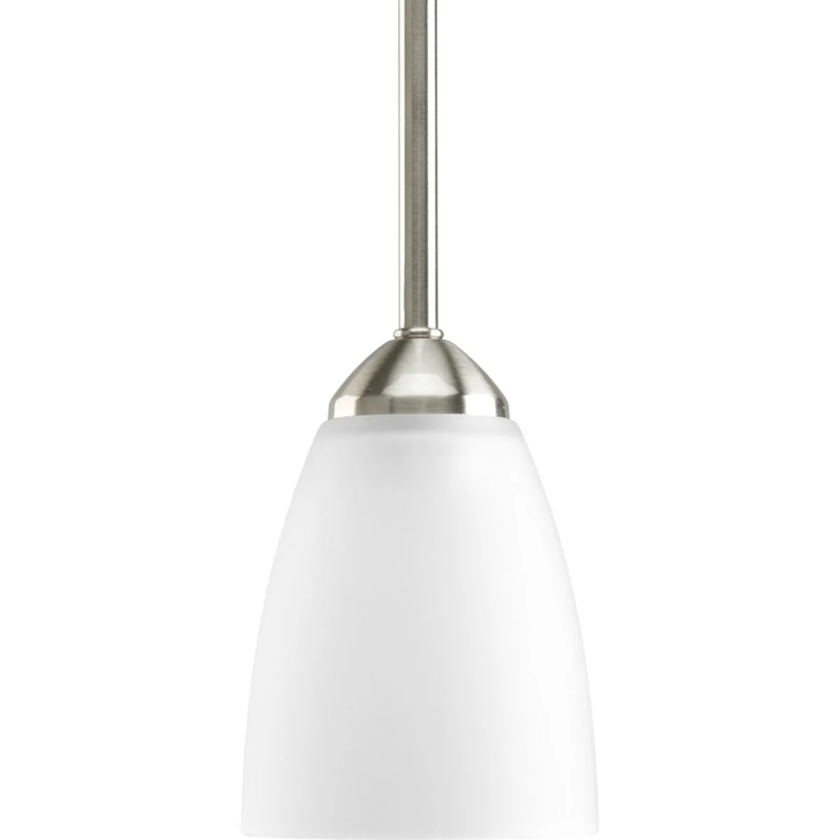 Gather Collection One-Light Etched Glass Mini-Pendant