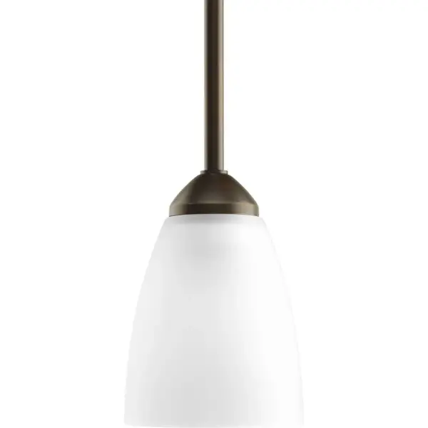 Gather Collection One-Light Etched Glass Mini-Pendant - Image 2