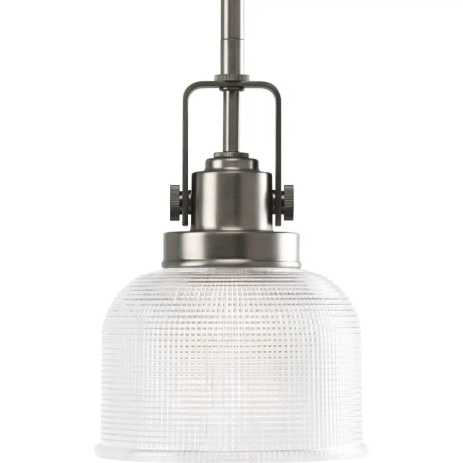 Archie Collection One-Light Double Prismatic Glass Mini-Pendant - Image 1