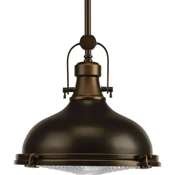 Fresnel Lens LED Clear Glass Pendant Light - Image 2