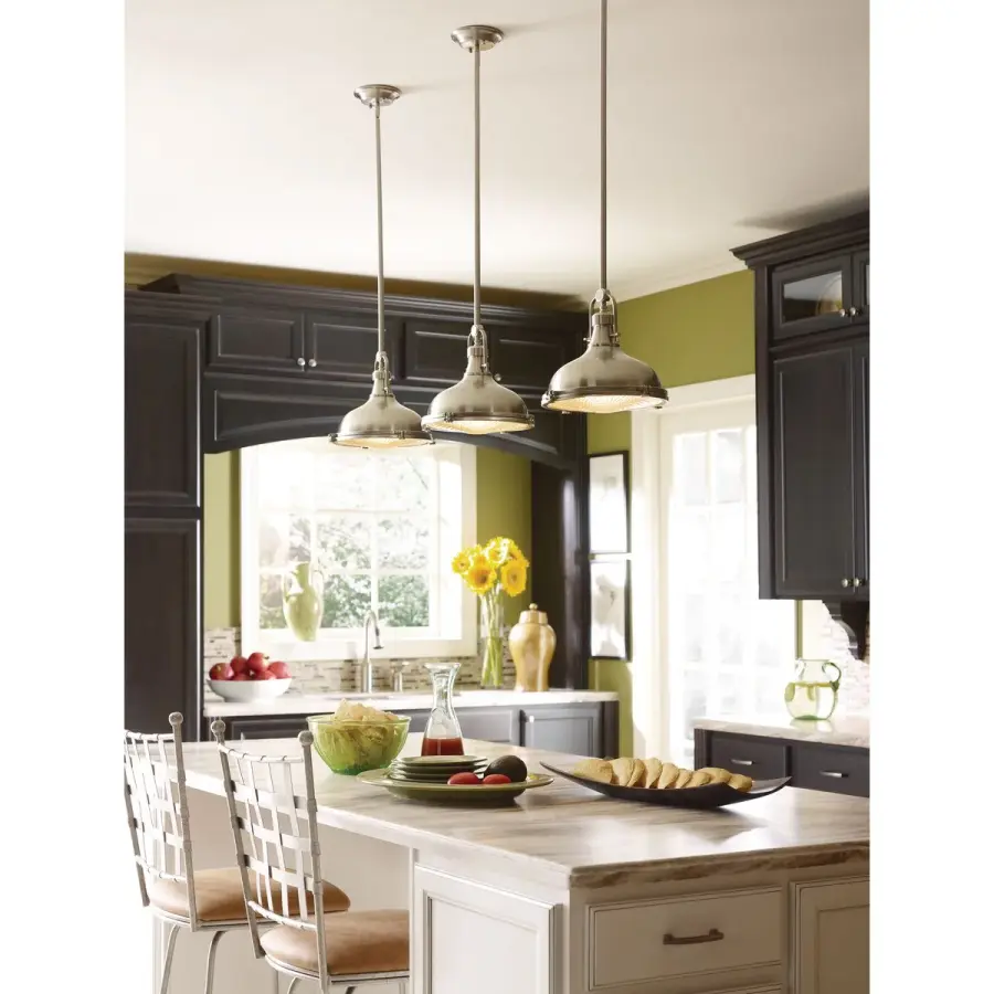 Fresnel Lens LED Clear Glass Pendant Light - Image 3