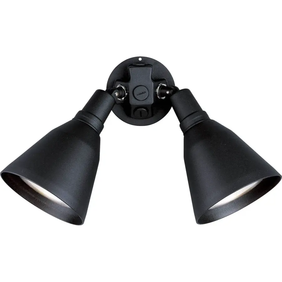 Two-Light Adjustable Swivel Flood Light - Image 1