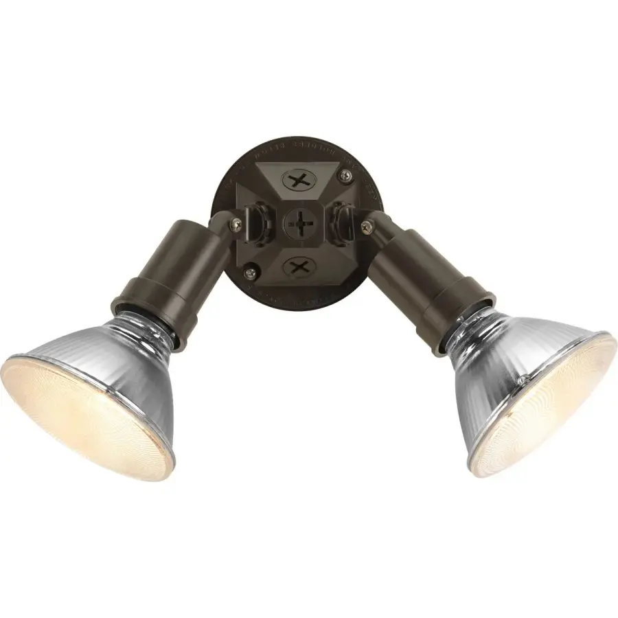 Two-Light Adjustable Swivel Flood Light - Image 1