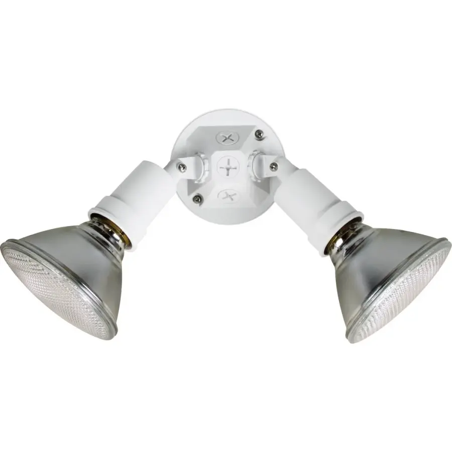 Two-Light Adjustable Swivel Flood Light - Image 2