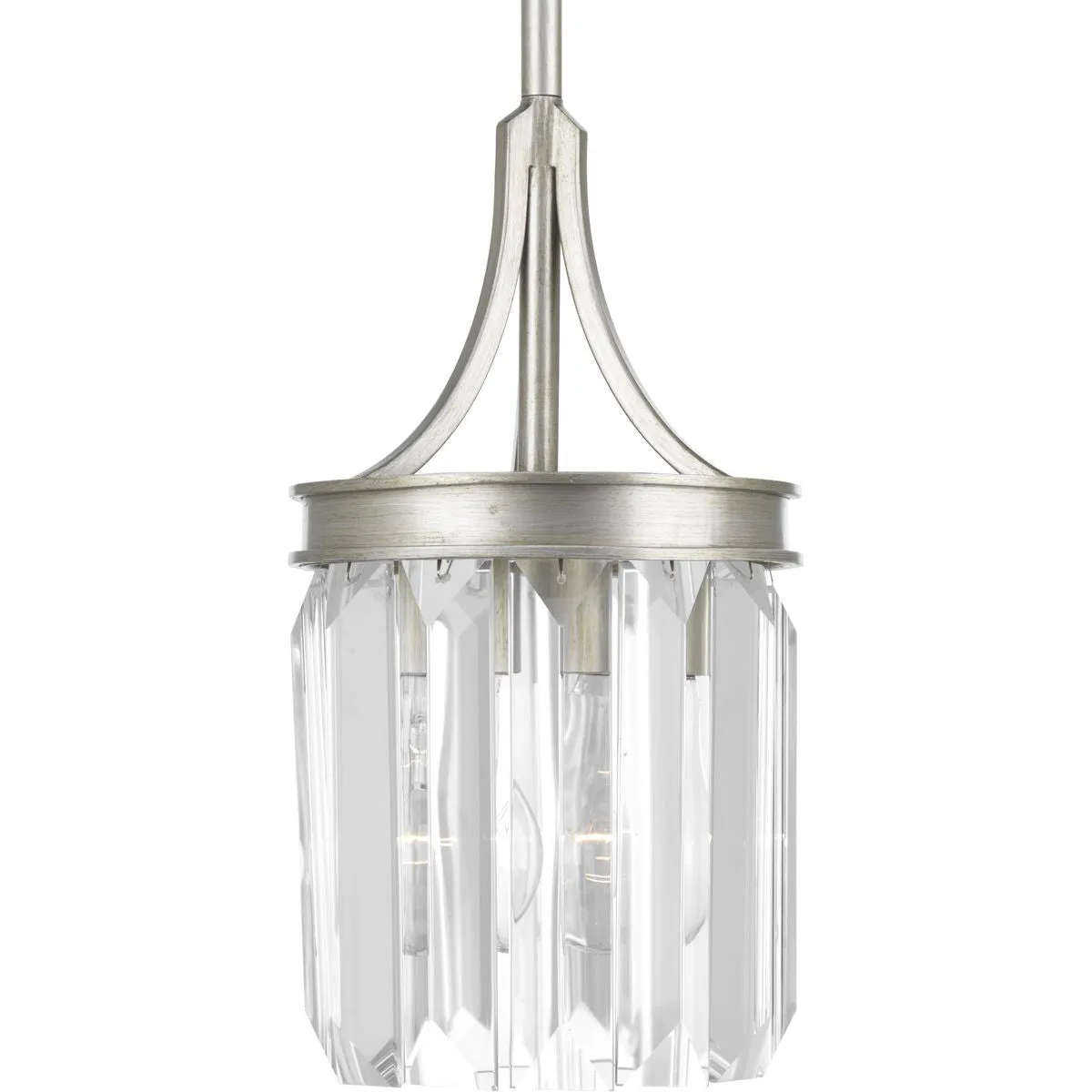 Glimmer One-Light Clear Glass Mini-Pendant