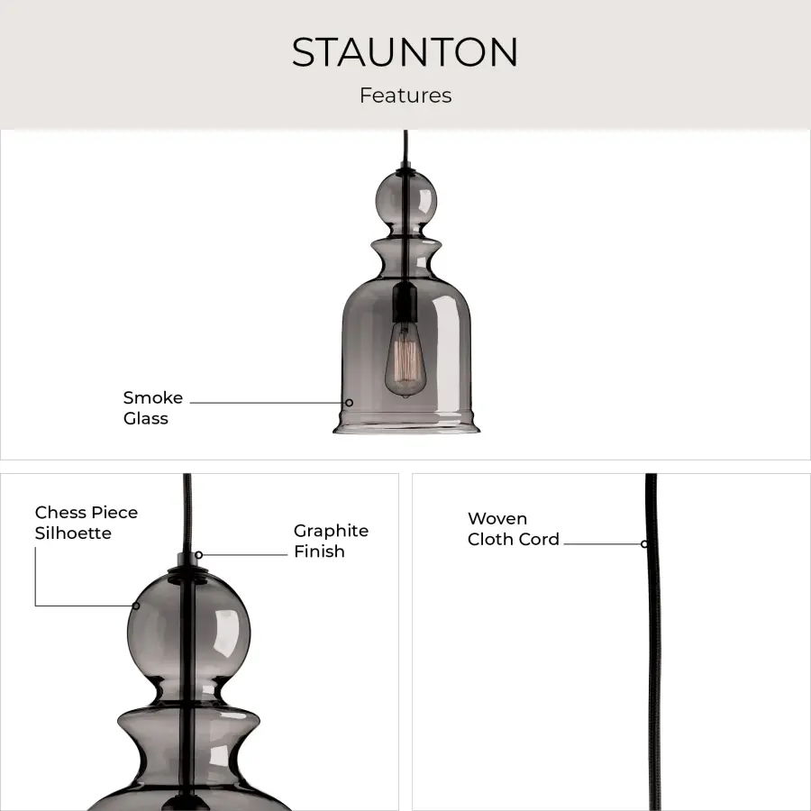 Staunton One-Light Pendant - Image 7