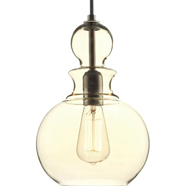 The Staunton pendant combines brushed nickel finish with a classic silhouette, making it ideal for kitchens, dining areas, and bedrooms. Its compact size and neutral finish work seamlessly in both residential and light commercial settings.