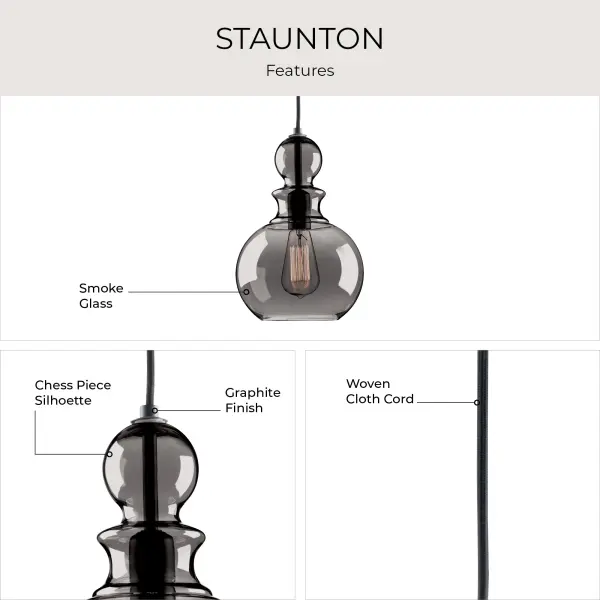 Staunton One-Light Pendant - Image 8