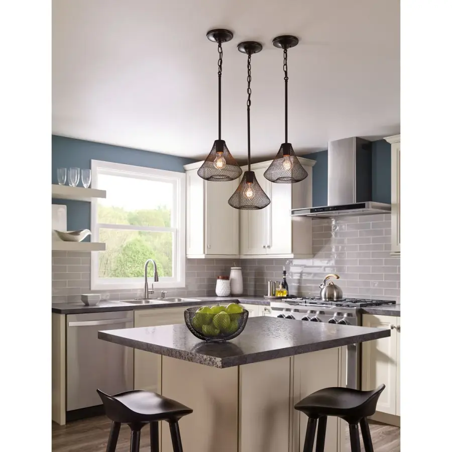 Mesh Collection One-Light Pendant - Image 2