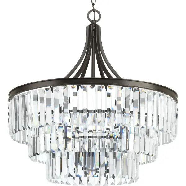 Stunning Six-Light Statement Piece with Contemporary Elegance - Image 2