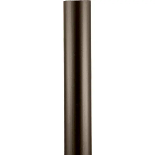Durable aluminum construction with antique bronze finish provides a traditional foundation for outdoor lighting. At 7 feet tall, this post offers ideal height for pathway and driveway illumination. - alternate view